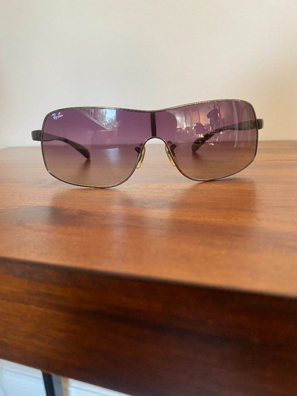 Ray-Ban Transparent Ombre Lense Sunglasses